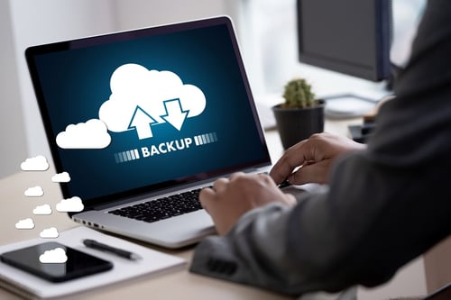 online back-up in de cloud