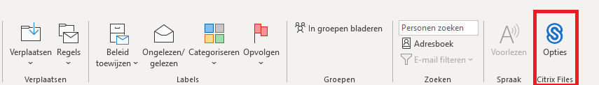 Citrix Files - Tip - Outlook app -1