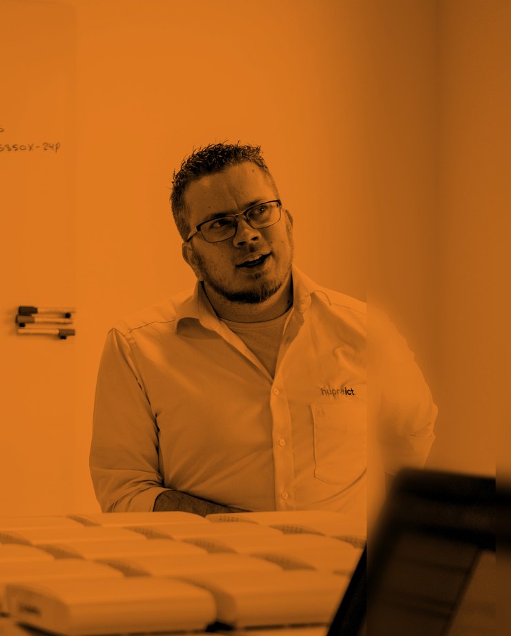 Overleg bij Hupra ICT